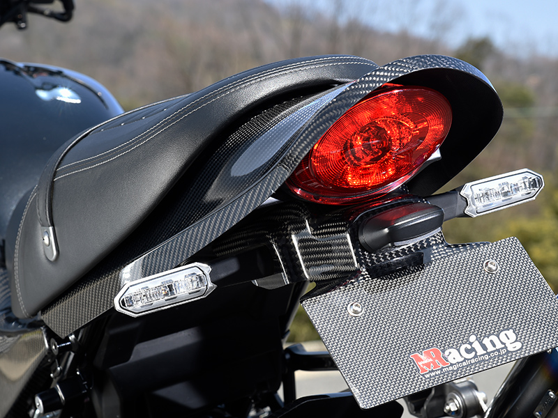 マジカルレーシング　Z900RSテールカウル　平織りカーボン製